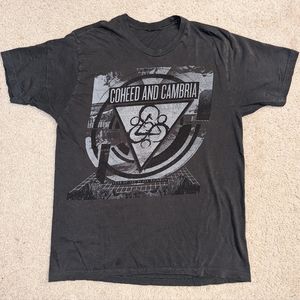 Coheed and Cambria dark gray concert shirt